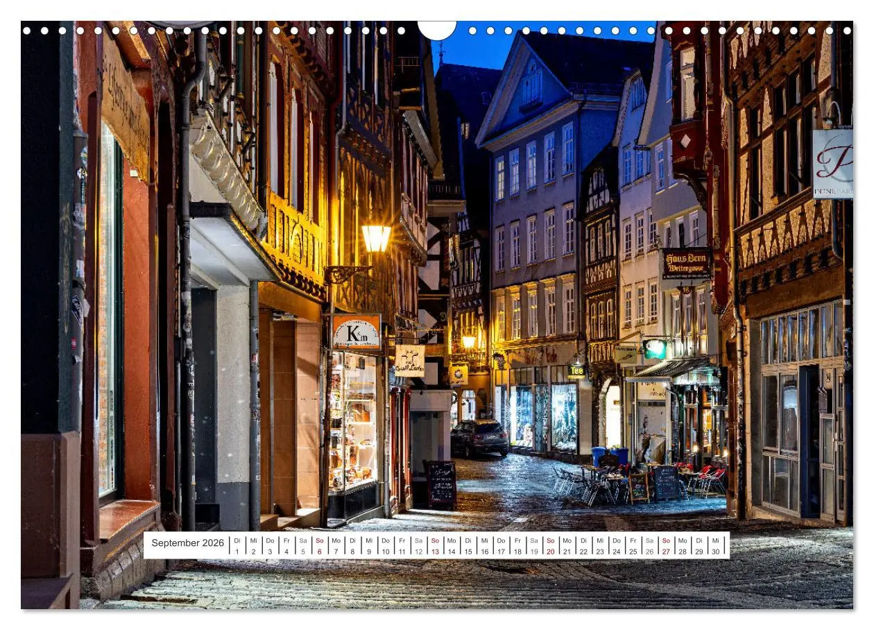 Bild: 9783457248980 | Mein historisches Marburg (Wandkalender 2026 DIN A3 quer), CALVENDO...