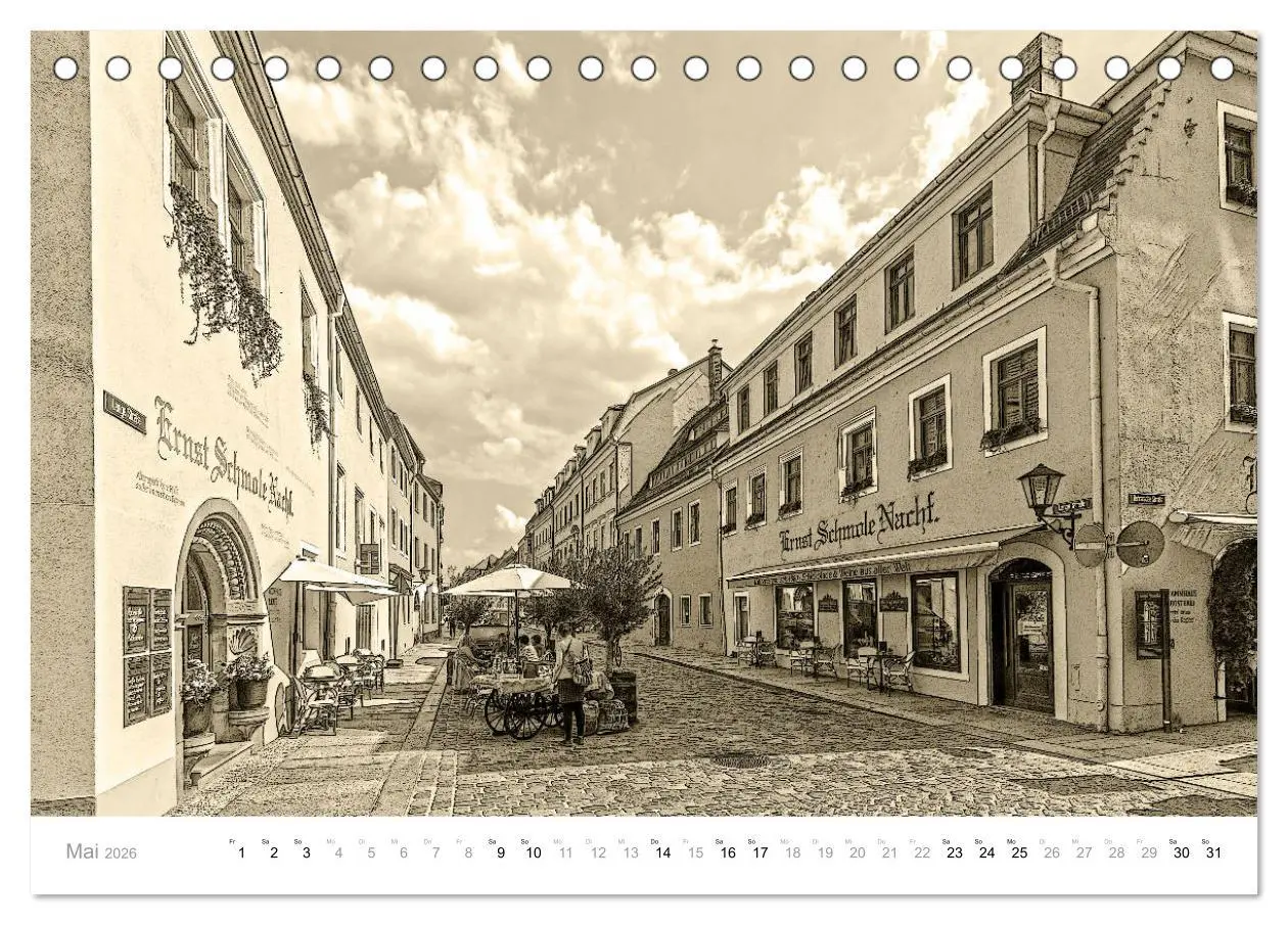 Bild: 9783457798980 | Nostalgiekalender Pirna (Tischkalender 2026 DIN A5 quer), CALVENDO...
