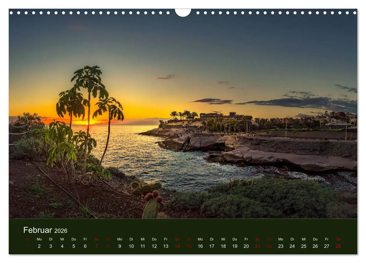 Bild: 9783457868980 | Bezauberndes Teneriffa (Wandkalender 2026 DIN A3 quer), CALVENDO...