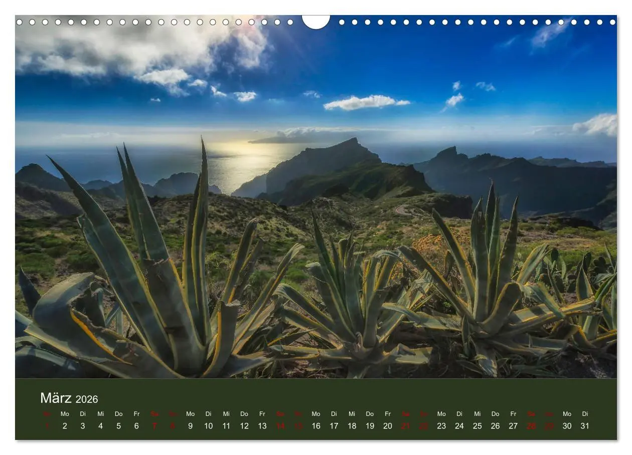 Bild: 9783457868980 | Bezauberndes Teneriffa (Wandkalender 2026 DIN A3 quer), CALVENDO...