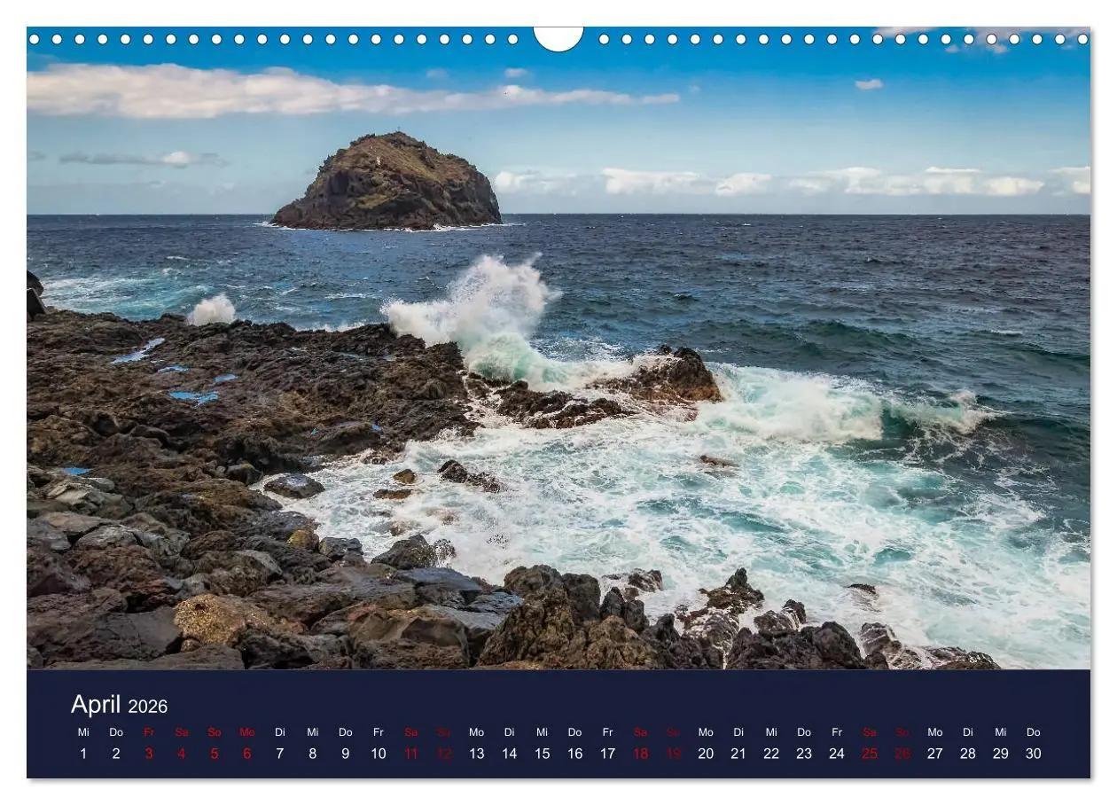 Bild: 9783457868980 | Bezauberndes Teneriffa (Wandkalender 2026 DIN A3 quer), CALVENDO...