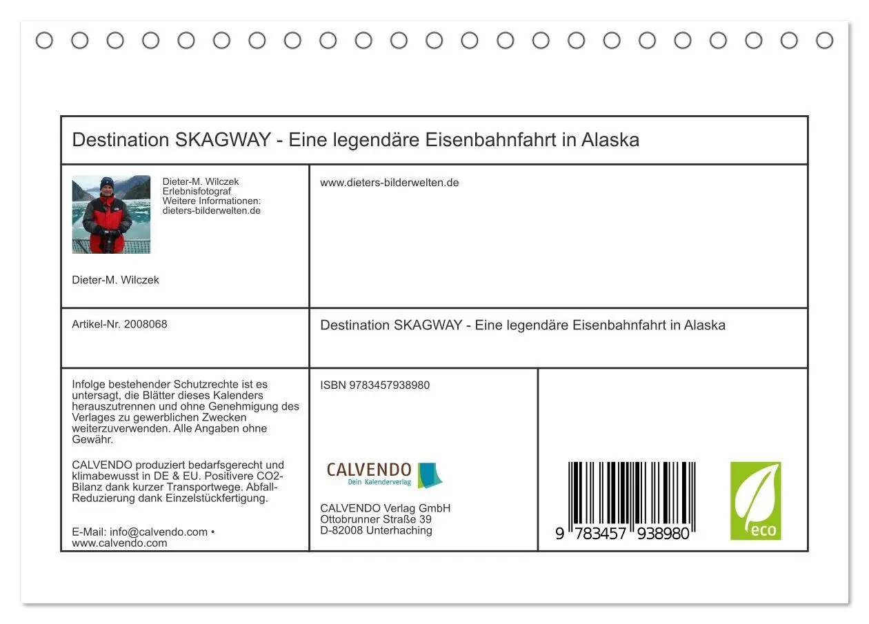 Bild: 9783457938980 | Destination SKAGWAY - Eine legendäre Eisenbahnfahrt in Alaska...