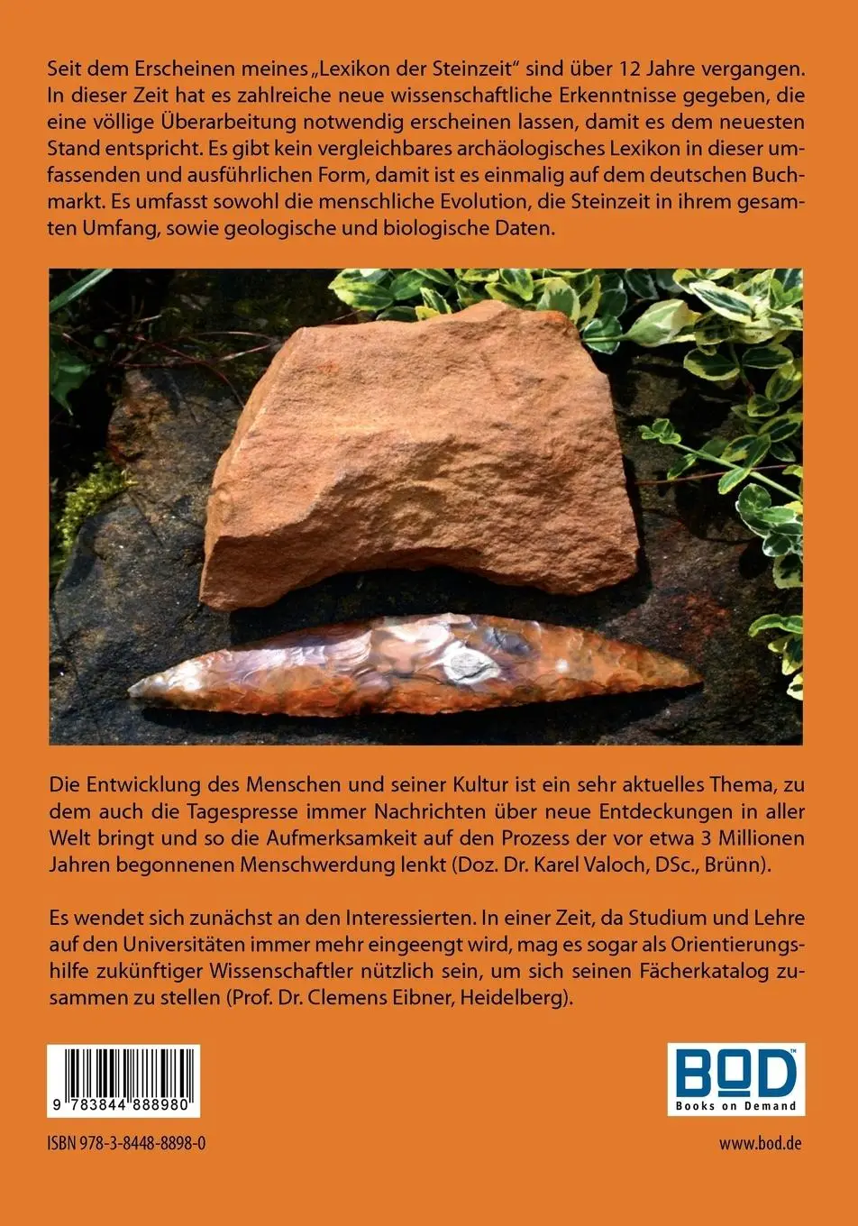 Rückseite: 9783844888980 | Lexikon der Steinzeit | Emil Hoffmann | Taschenbuch | Paperback | 2012