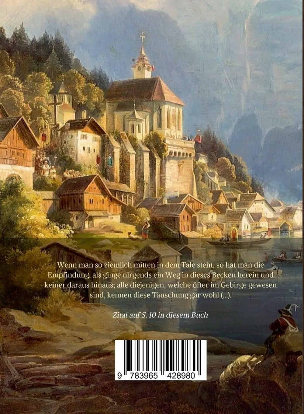 Rückseite: 9783965428980 | Adalbert Stifter: Bergkristall. Vollständige Neuausgabe | Stifter