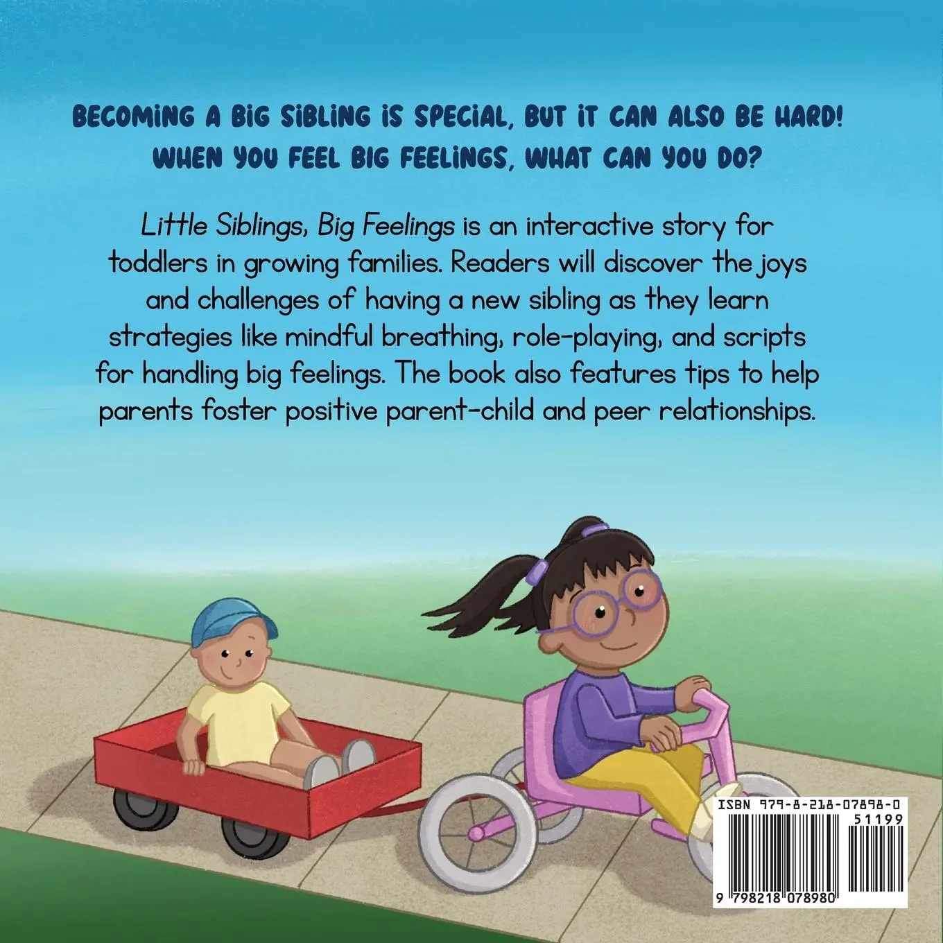 Rückseite: 9798218078980 | Little Siblings, Big Feelings | Maya Burr | Taschenbuch | Englisch