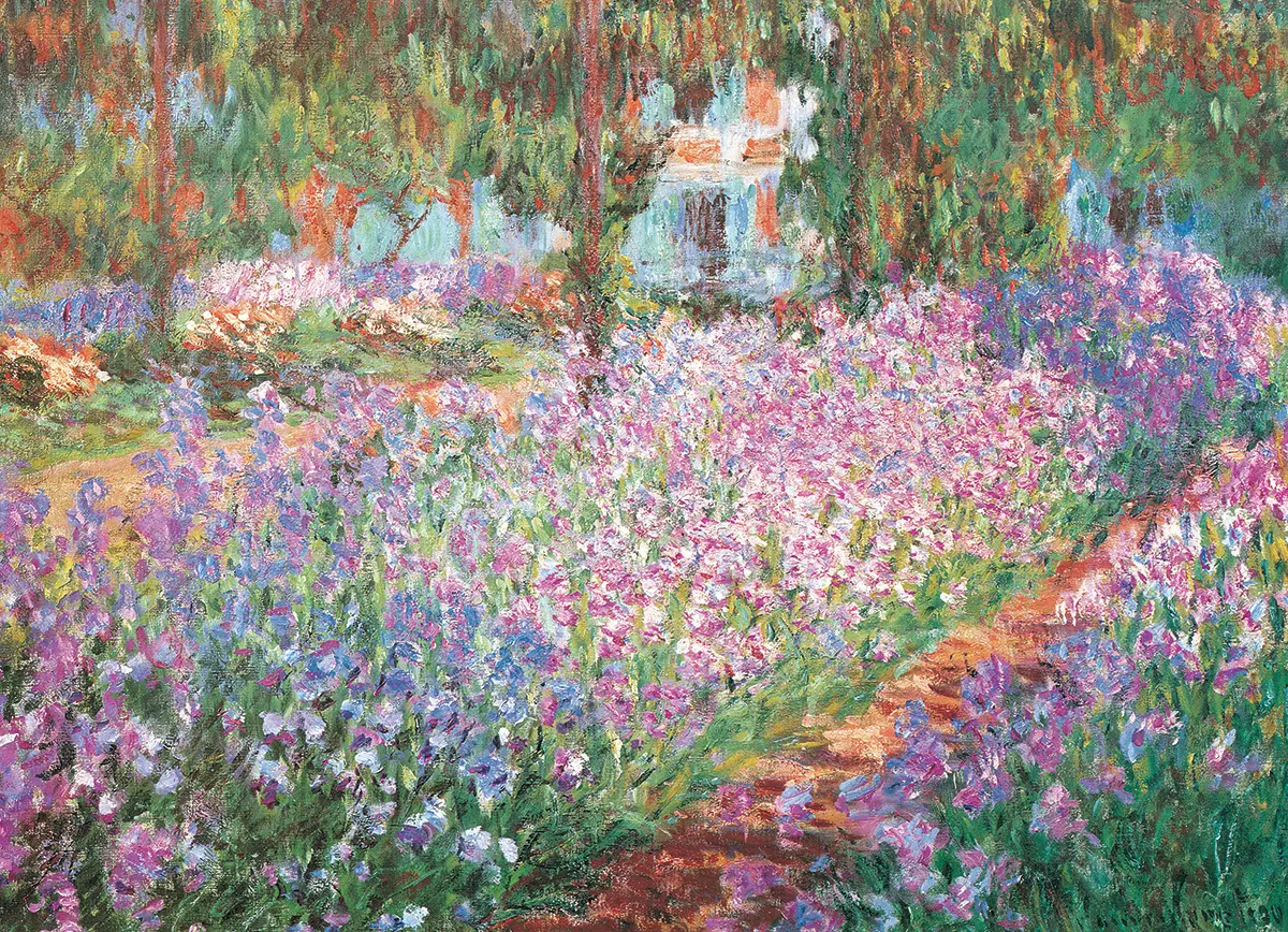 Bild: 628136549080 | Monet´s Garten von Claude Monet (Puzzle) | Spiel | In Spielebox | 2022