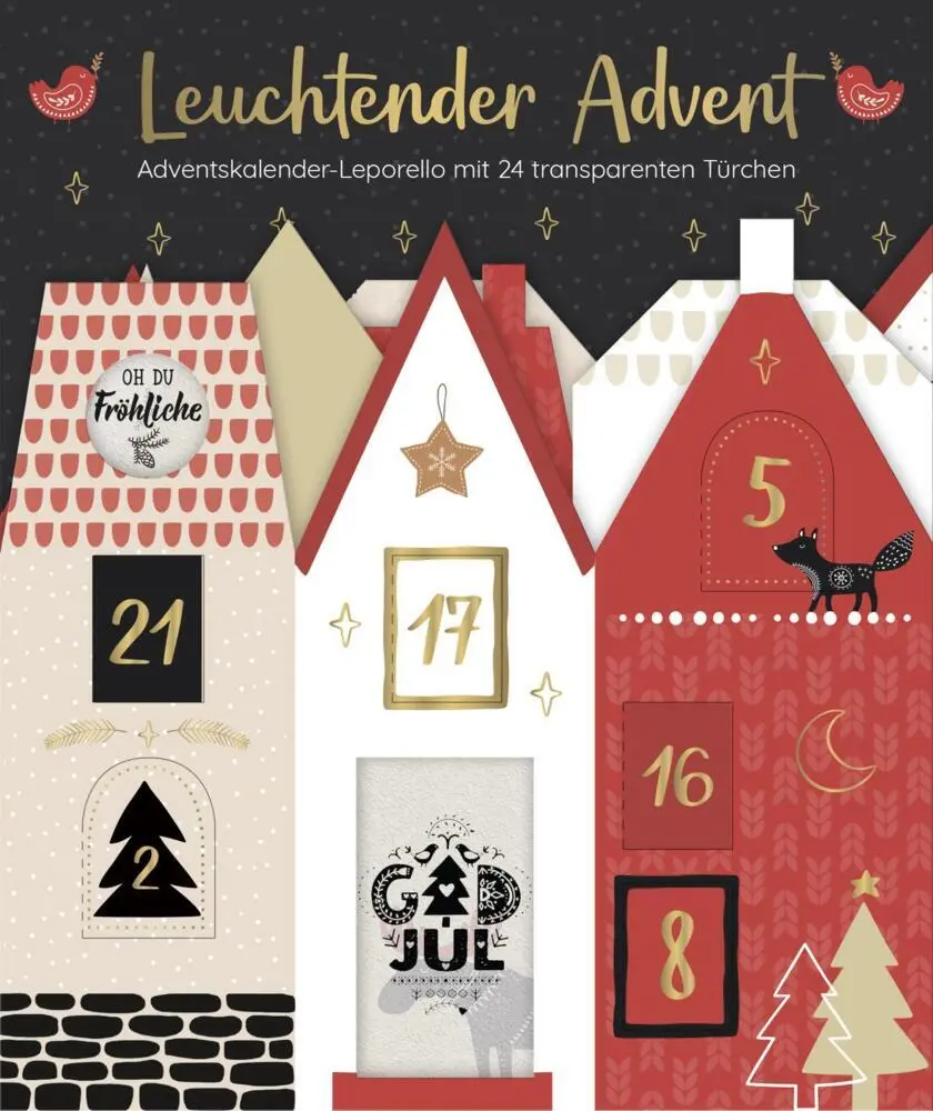 Cover: 4014489129080 | Leuchtender Advent | Kalender | 2 S. | Deutsch | arsEdition GmbH Cover: 4014489129080 | Leuchtender Advent | Kalender | 2 S. | Deutsch | arsEdition GmbH