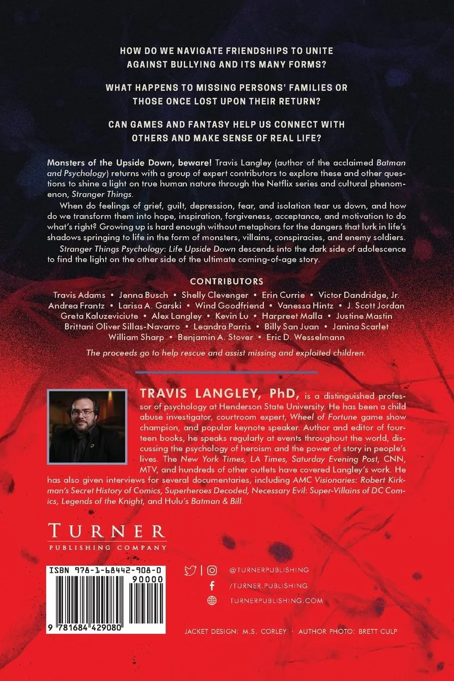 Rückseite: 9781684429080 | Stranger Things Psychology | Life Upside Down | Travis Langley | Buch