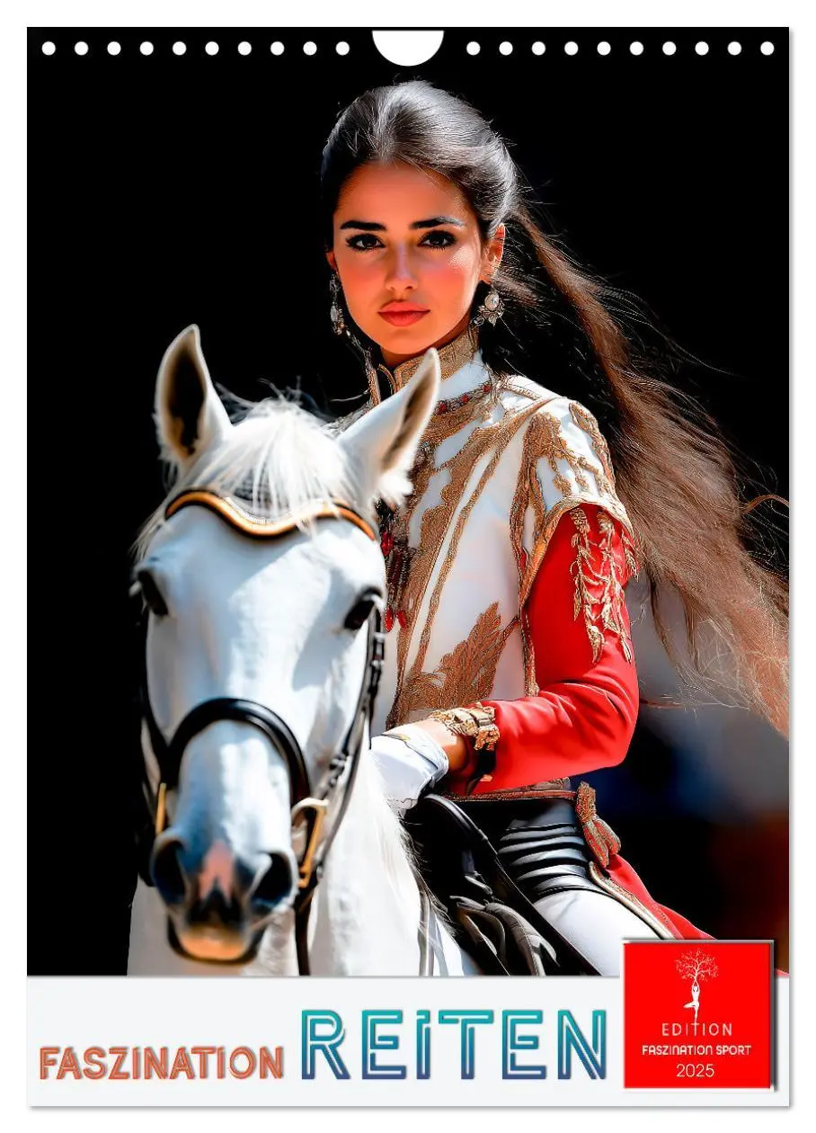 Cover: 9783457209080 | Faszination Reiten (Wandkalender 2025 DIN A4 hoch), CALVENDO...
