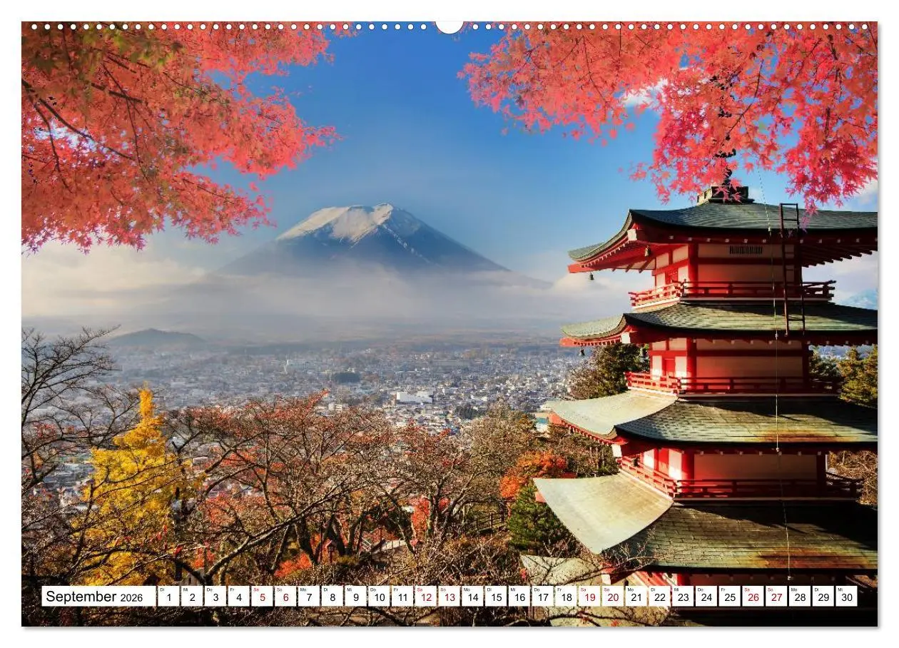 Bild: 9783457759080 | Japan. Im Land des Lächelns (hochwertiger Premium Wandkalender 2026...