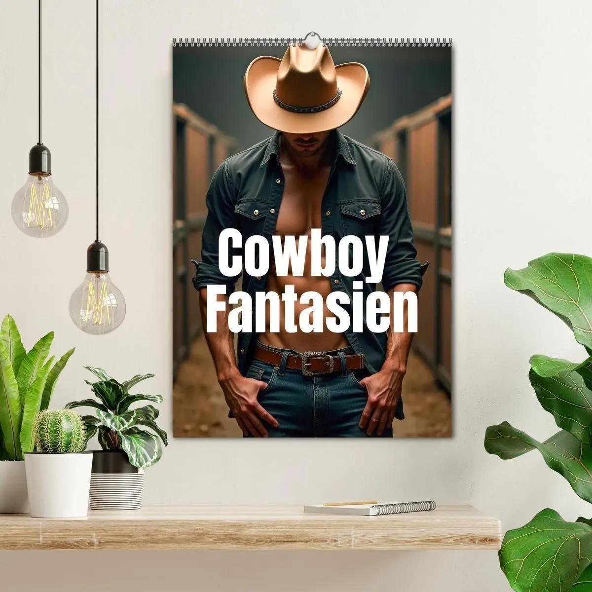 Bild: 9783516609080 | Cowboy Fantasien (Wandkalender 2026 DIN A2 hoch), CALVENDO...