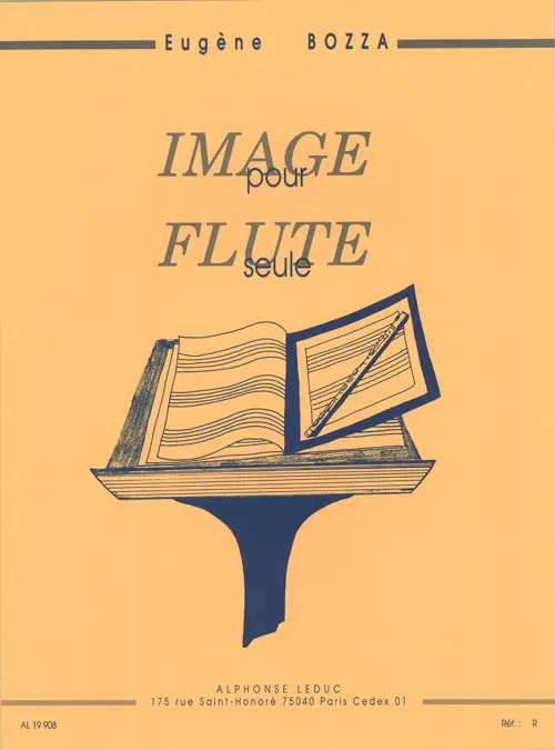 Cover: 9790046199080 | Image For Solo Flute Op.38 | Eugène Bozza | Buch | Alphonse Leduc