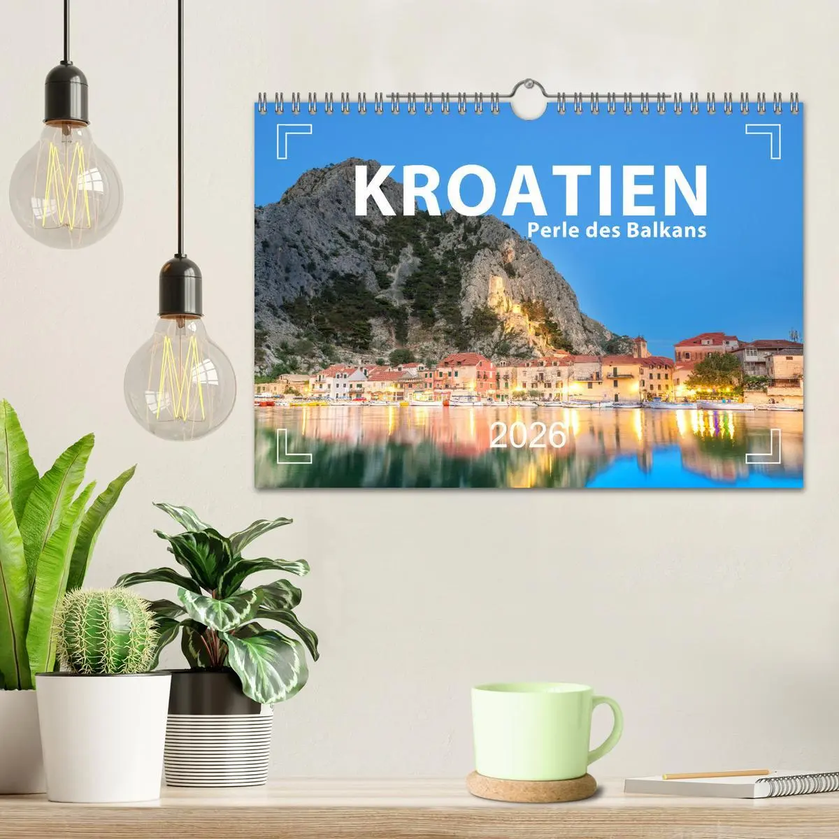 Bild: 9783457369180 | Kroatien - Perle des Balkans (Wandkalender 2026 DIN A4 quer),...