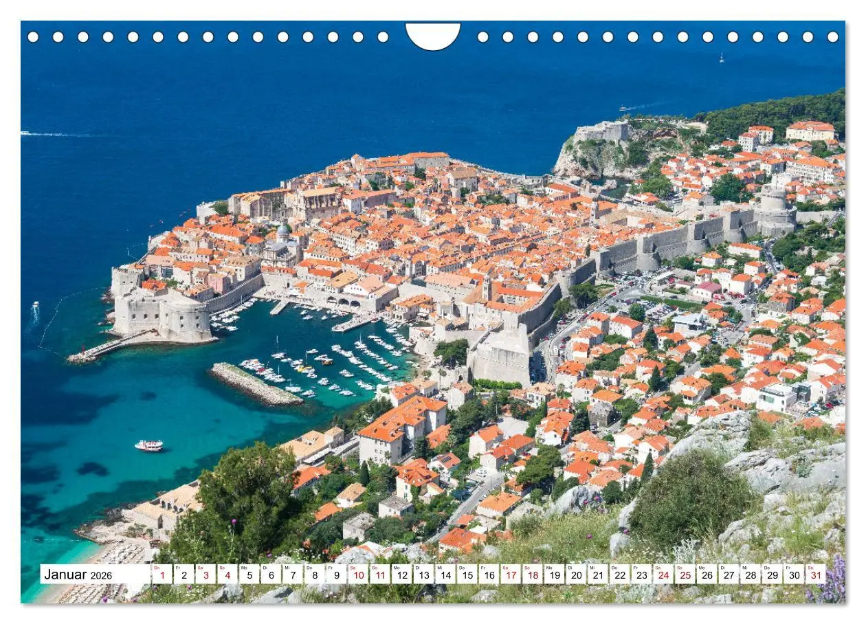 Bild: 9783457369180 | Kroatien - Perle des Balkans (Wandkalender 2026 DIN A4 quer),...