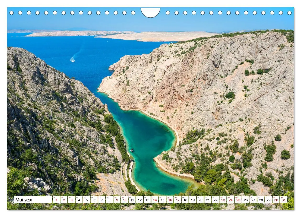 Bild: 9783457369180 | Kroatien - Perle des Balkans (Wandkalender 2026 DIN A4 quer),...