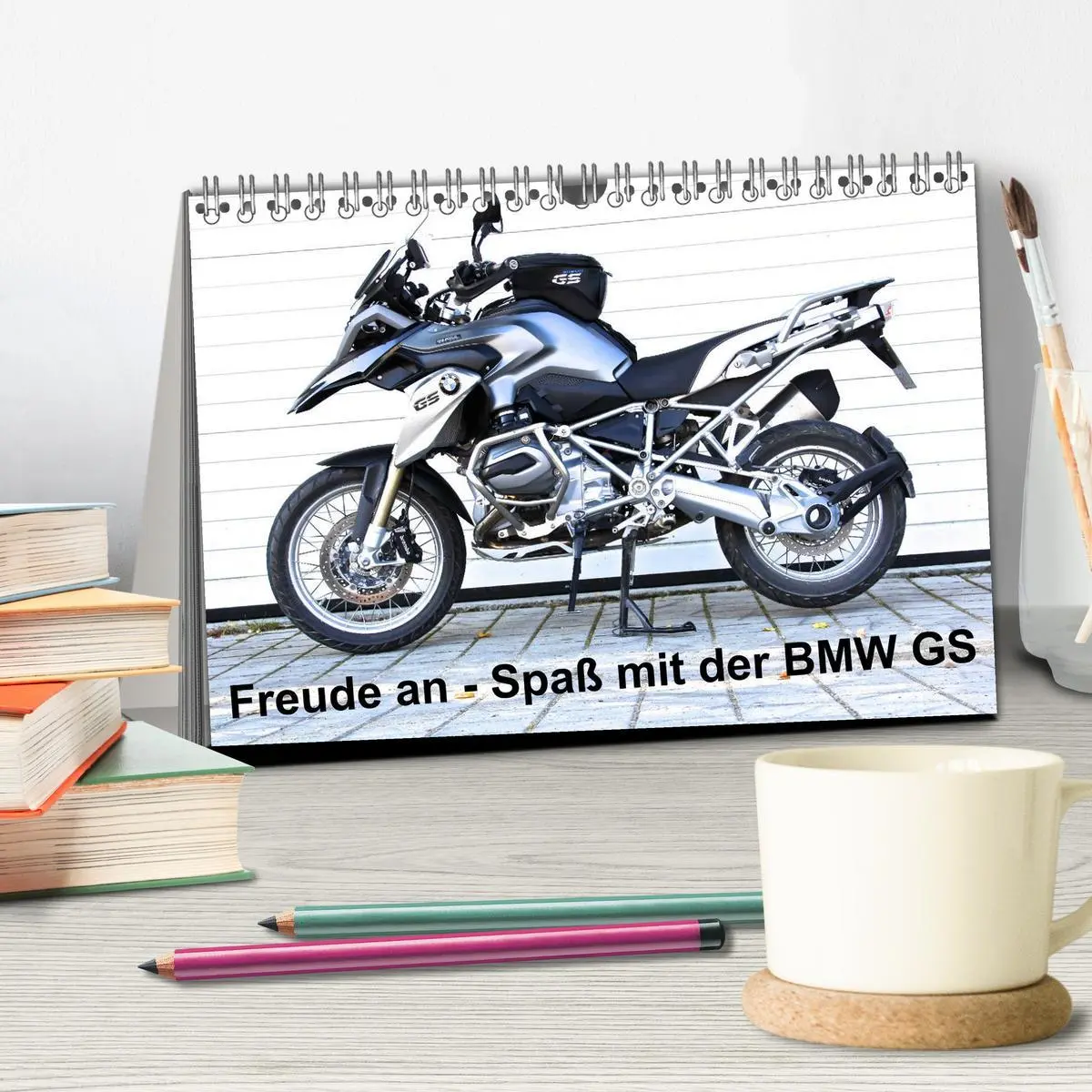 Bild: 9783457989180 | Freude an - Spaß mit der BMW GS (Tischkalender 2026 DIN A5 quer),...