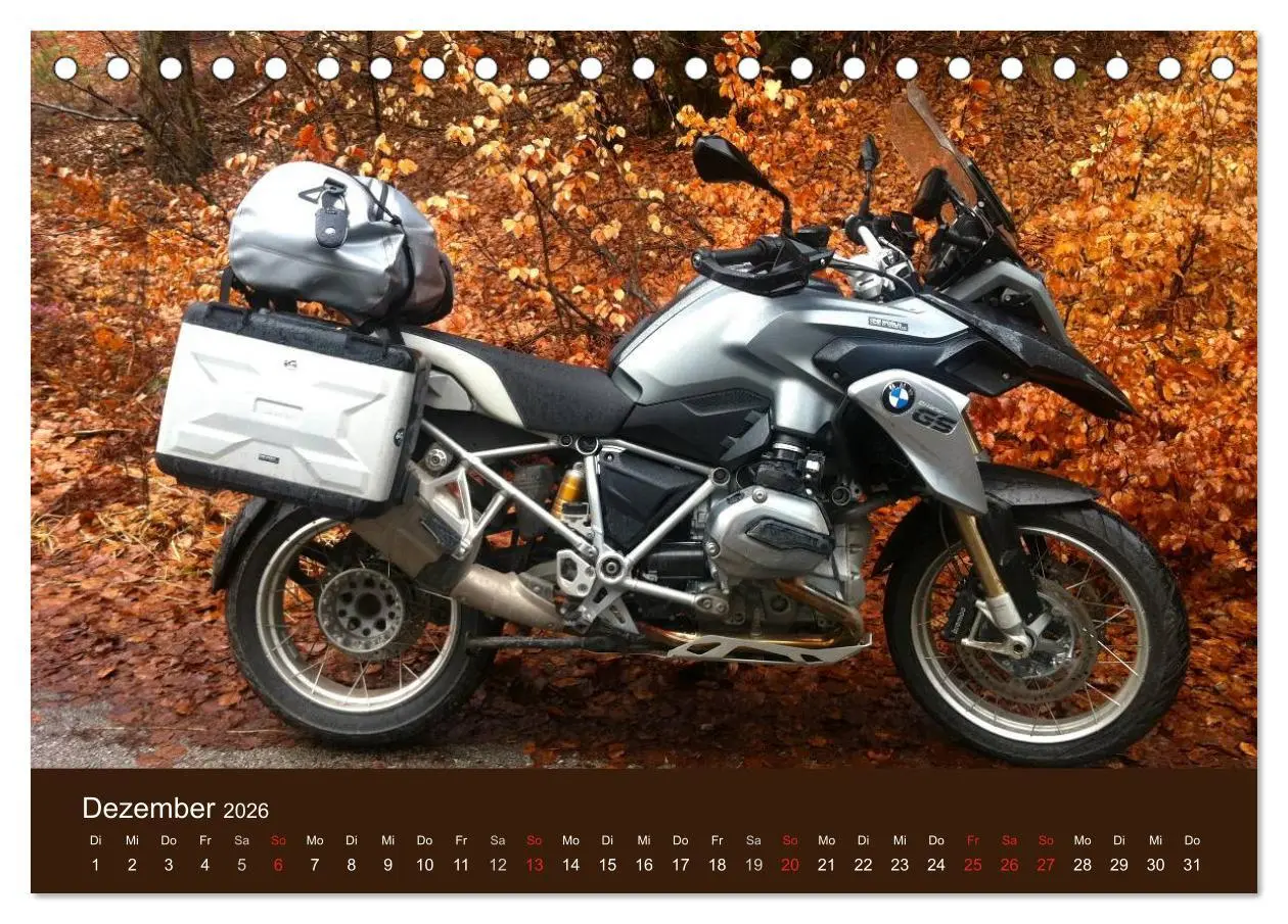 Bild: 9783457989180 | Freude an - Spaß mit der BMW GS (Tischkalender 2026 DIN A5 quer),...
