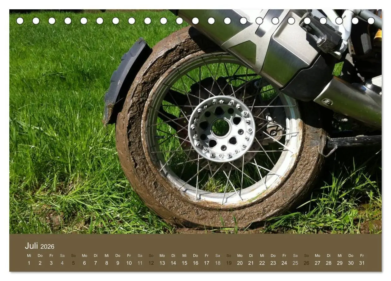 Bild: 9783457989180 | Freude an - Spaß mit der BMW GS (Tischkalender 2026 DIN A5 quer),...