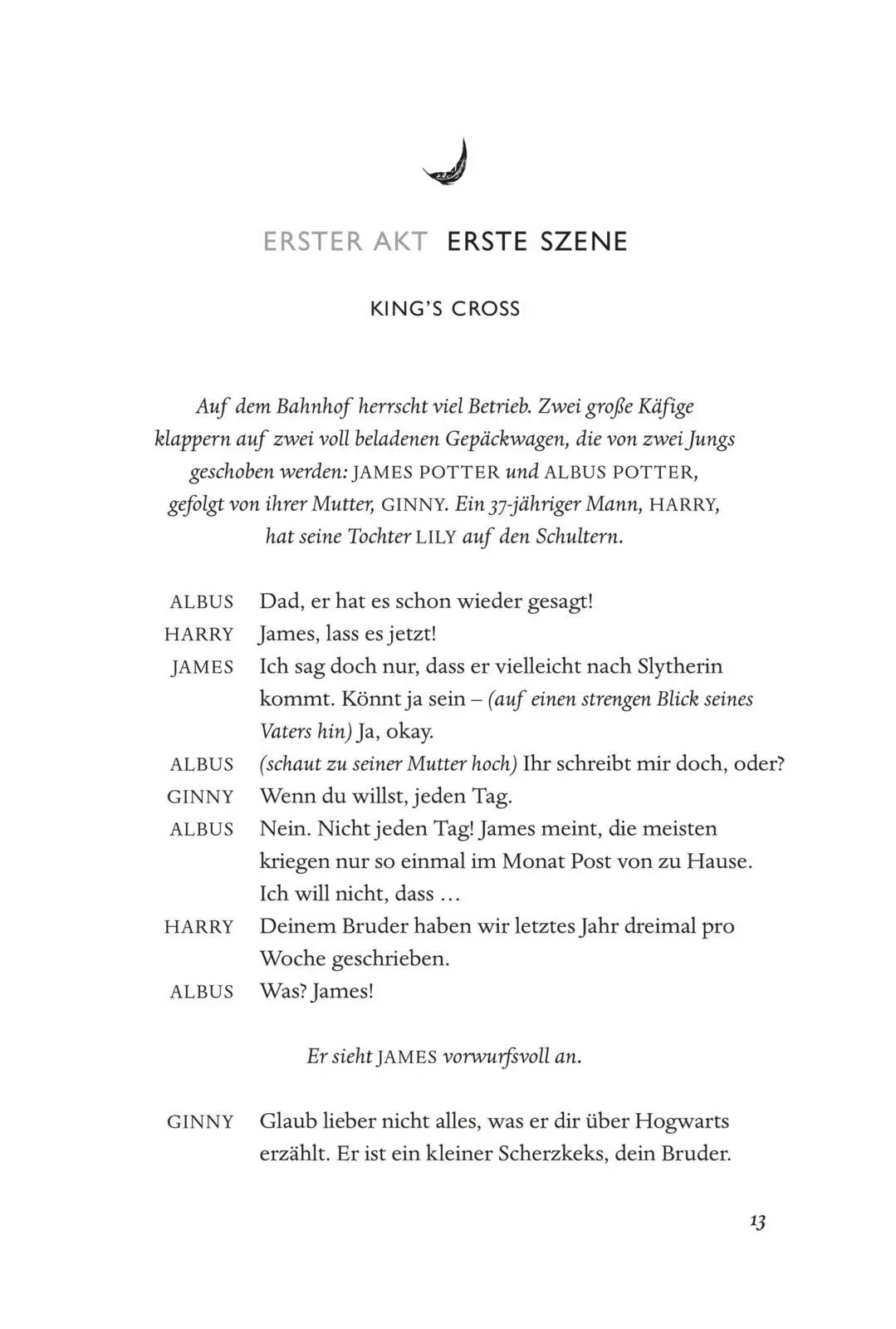 Bild: 9783551559180 | Harry Potter und das verwunschene Kind. Teil eins und zwei...