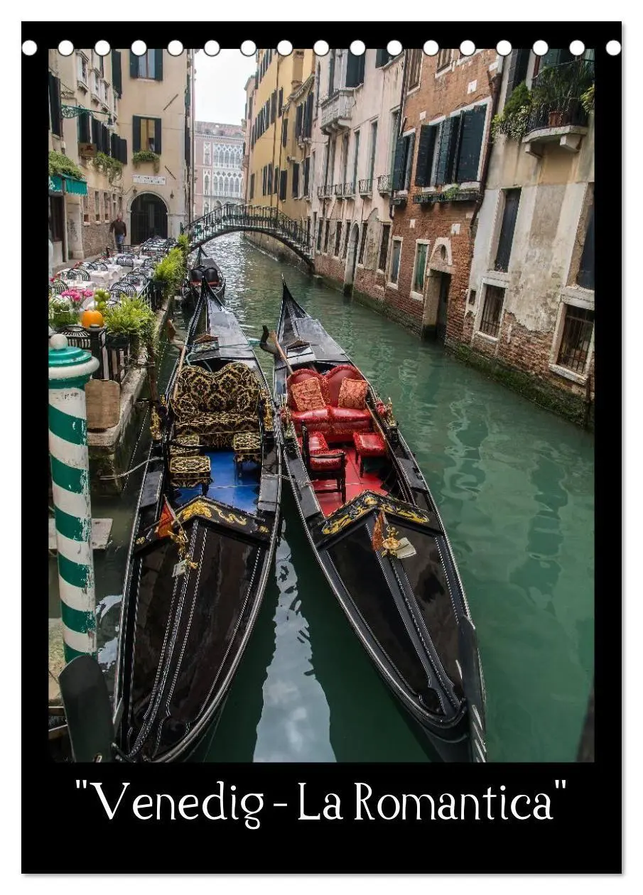 Cover: 9783594129180 | "Venedig - La Romantica" (Tischkalender 2027 DIN A5 hoch), CALVENDO...