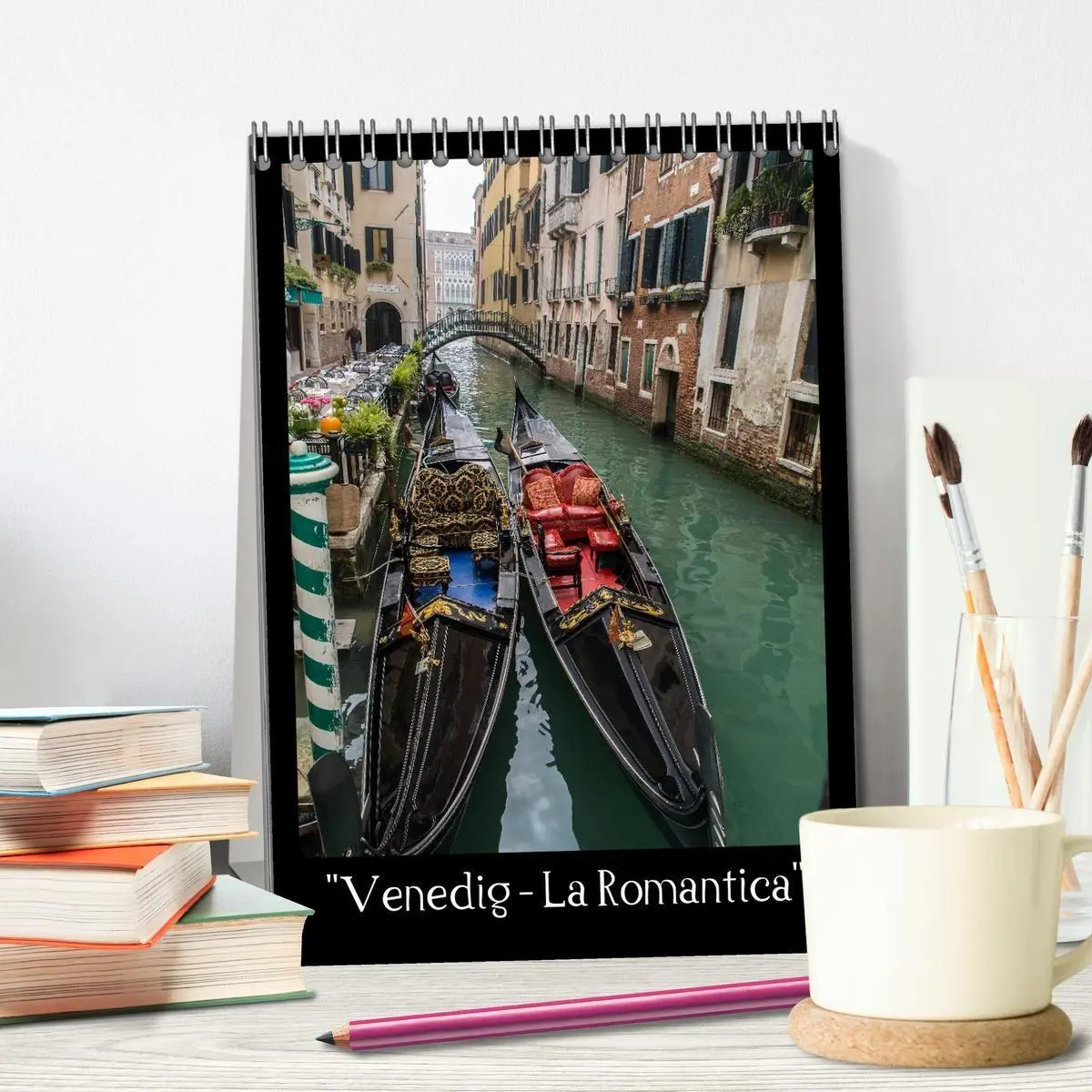 Bild: 9783594129180 | "Venedig - La Romantica" (Tischkalender 2027 DIN A5 hoch), CALVENDO...