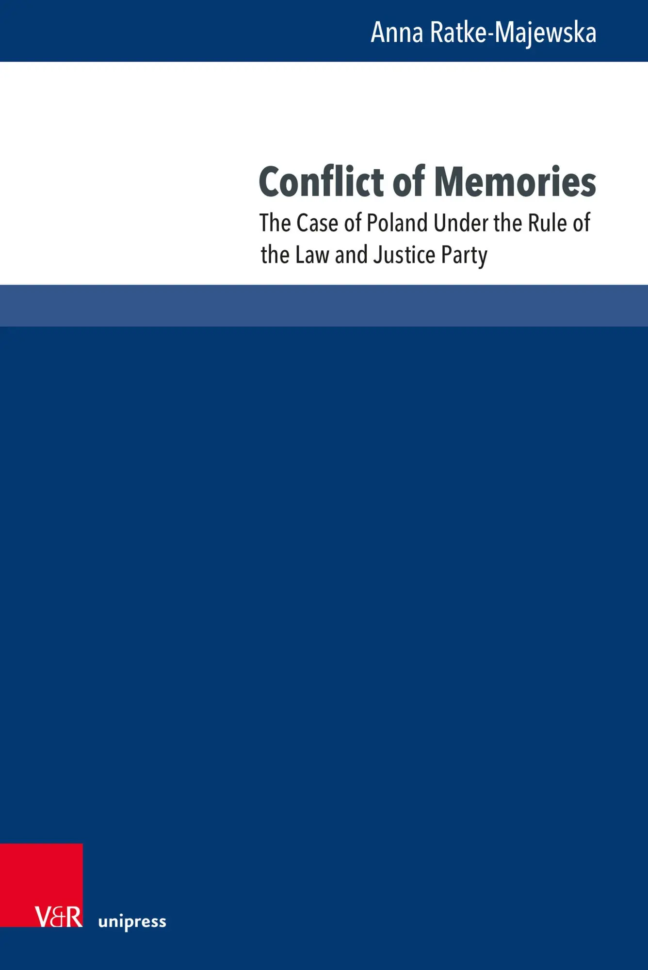 Ratke-Majewska, Anna: Conflict of Memories