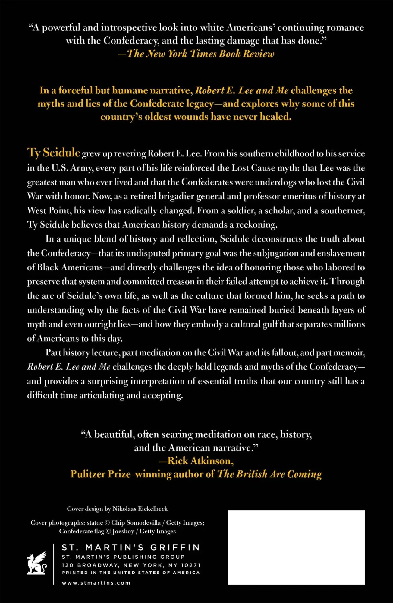 Rückseite: 9781250239280 | Robert E. Lee and Me | Ty Seidule | Taschenbuch | Griffin | Englisch