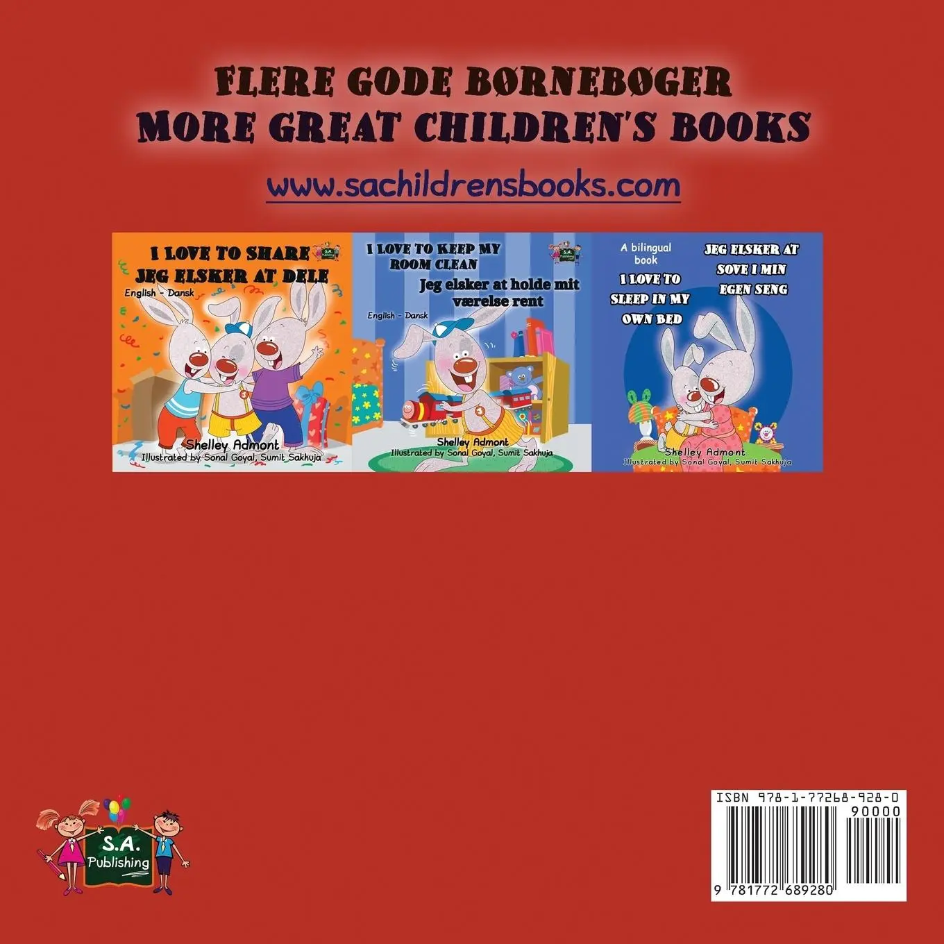 Rückseite: 9781772689280 | Jeg elsker min mor I Love My Mom | Danish English Bilingual Edition