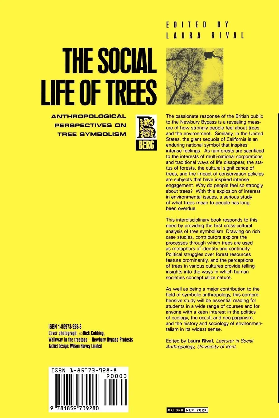Rückseite: 9781859739280 | The Social Life of Trees | Laura Rival | Taschenbuch | Englisch | 1998