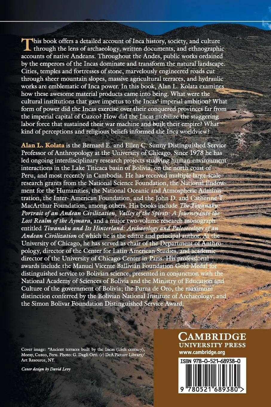 Rückseite: 9780521689380 | Ancient Inca | Alan L. Kolata | Taschenbuch | Kartoniert / Broschiert