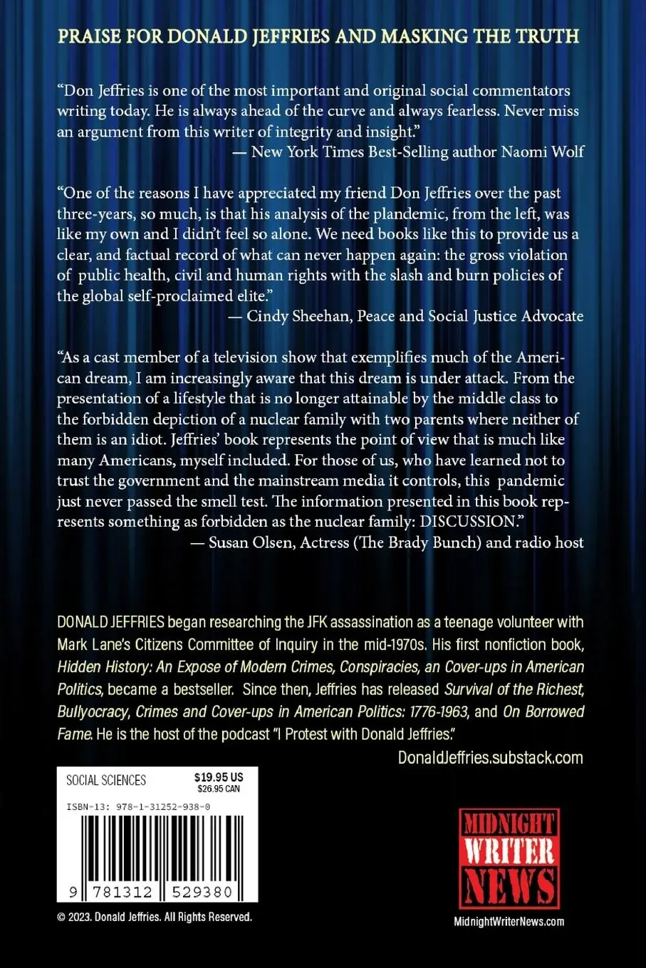 Rückseite: 9781312529380 | Masking the Truth | Donald Jeffries | Taschenbuch | Englisch | 2023