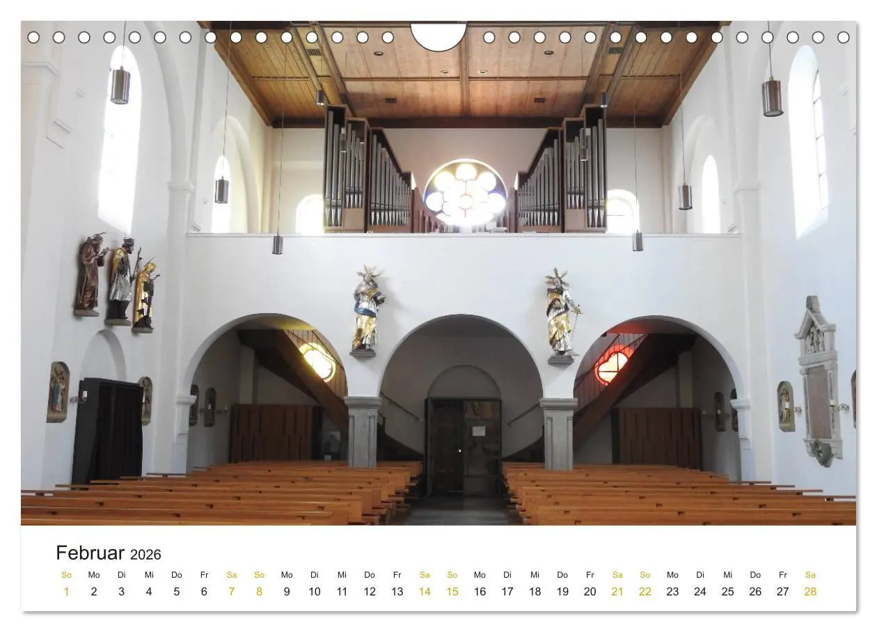 Bild: 9783457729380 | Fantastische Welt der Orgeln (Wandkalender 2026 DIN A4 quer),...