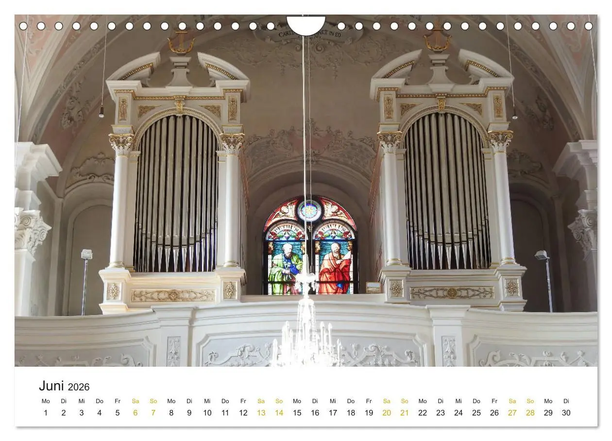 Bild: 9783457729380 | Fantastische Welt der Orgeln (Wandkalender 2026 DIN A4 quer),...