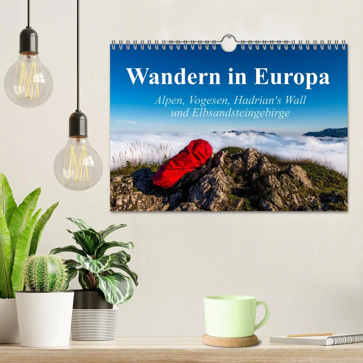 Bild: 9783516059380 | Wandern in Europa (Wandkalender 2026 DIN A4 quer), CALVENDO...