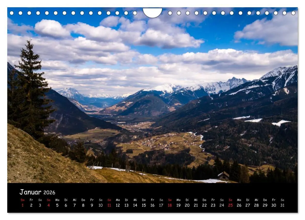 Bild: 9783516059380 | Wandern in Europa (Wandkalender 2026 DIN A4 quer), CALVENDO...