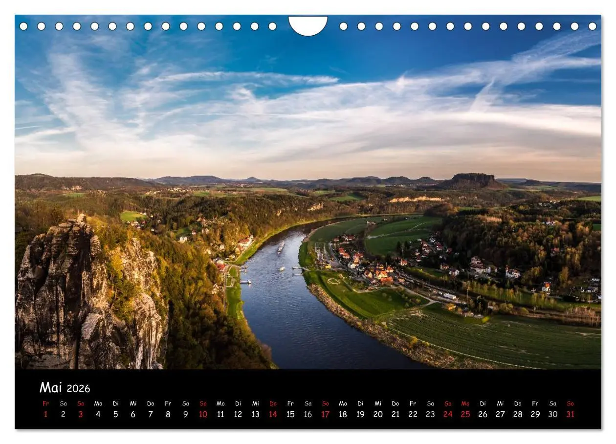 Bild: 9783516059380 | Wandern in Europa (Wandkalender 2026 DIN A4 quer), CALVENDO...