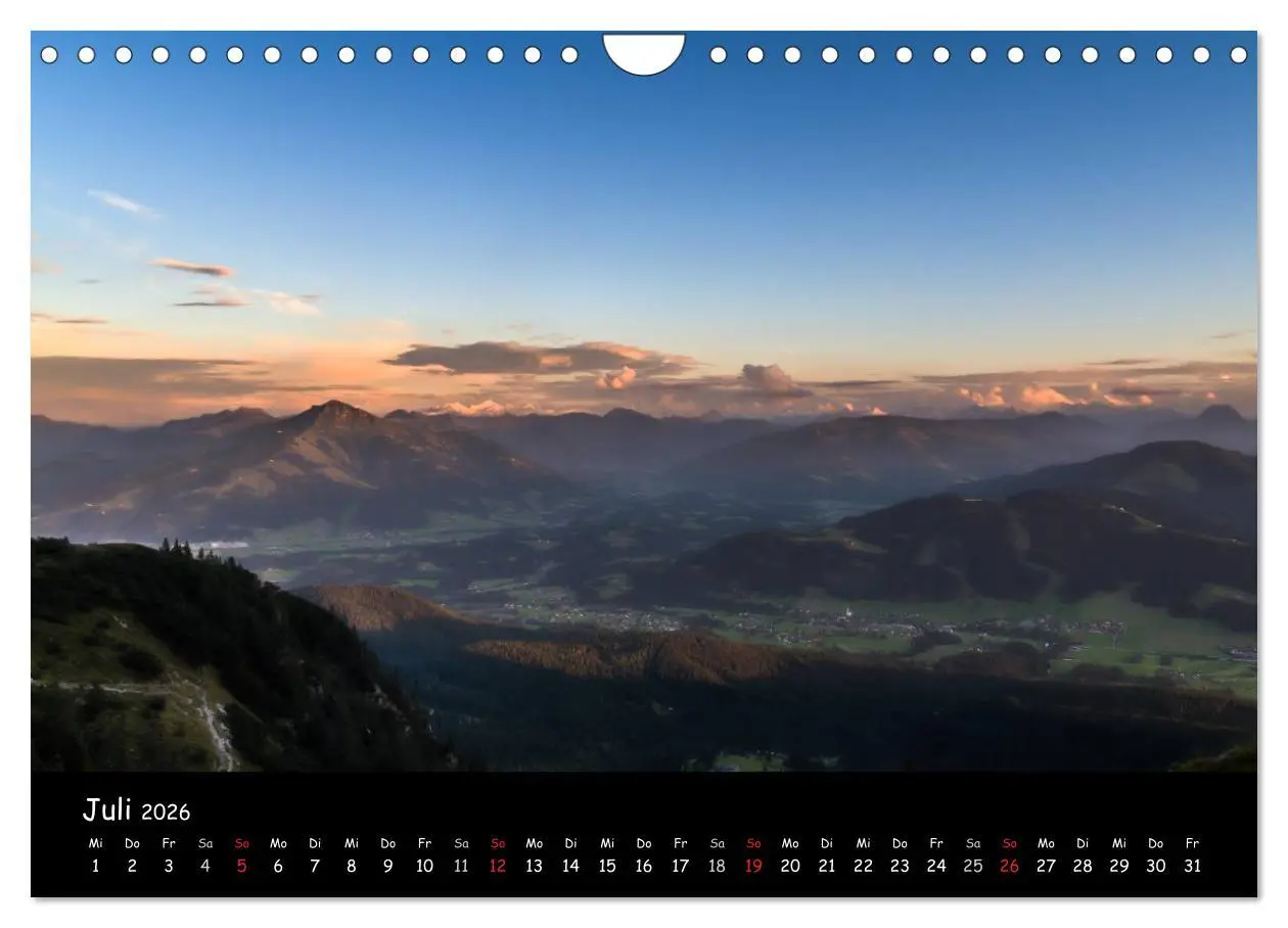 Bild: 9783516059380 | Wandern in Europa (Wandkalender 2026 DIN A4 quer), CALVENDO...