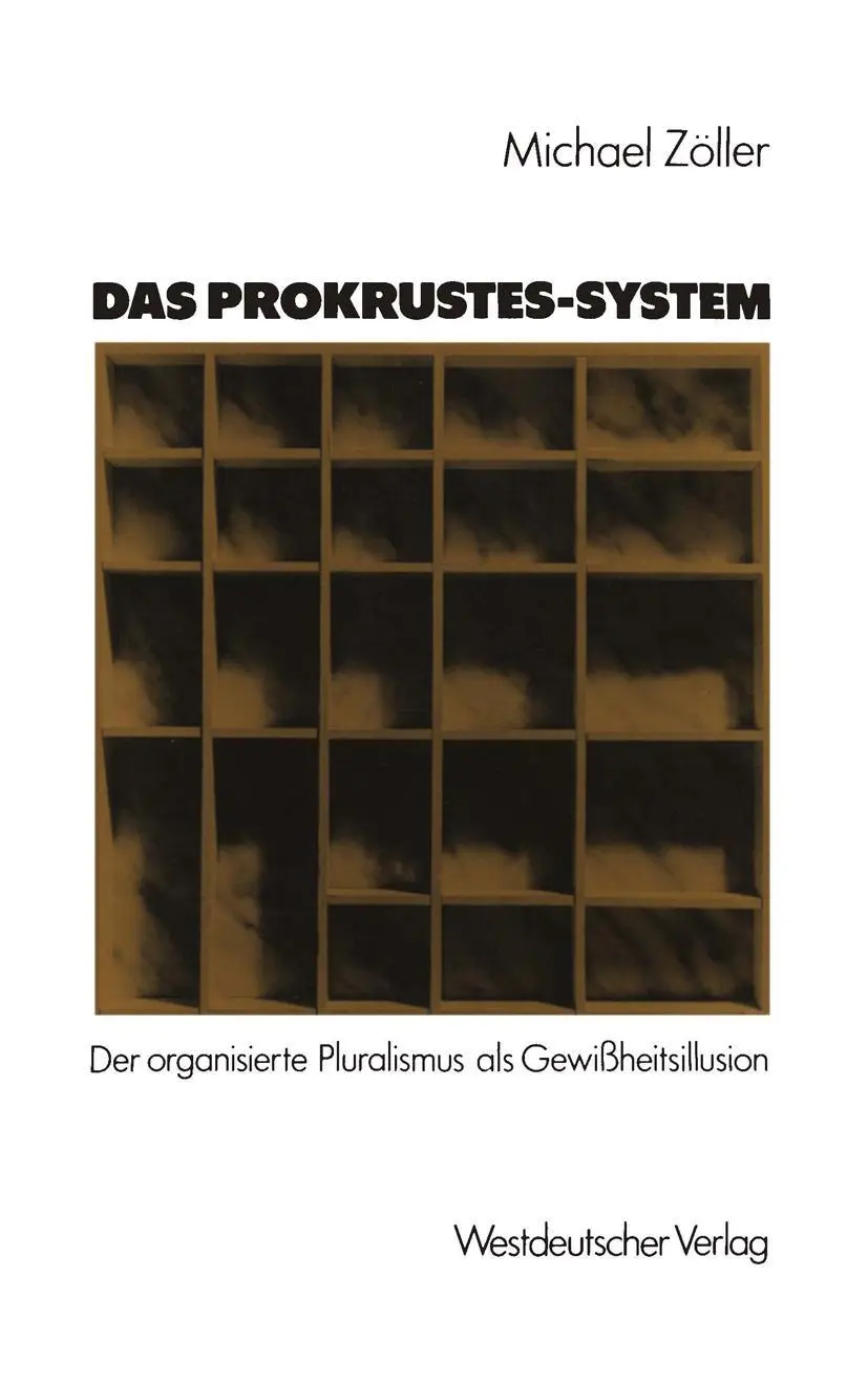 Cover: 9783531119380 | Das Prokrustes-System | Michael Zöller | Taschenbuch | 212 S. | 1988