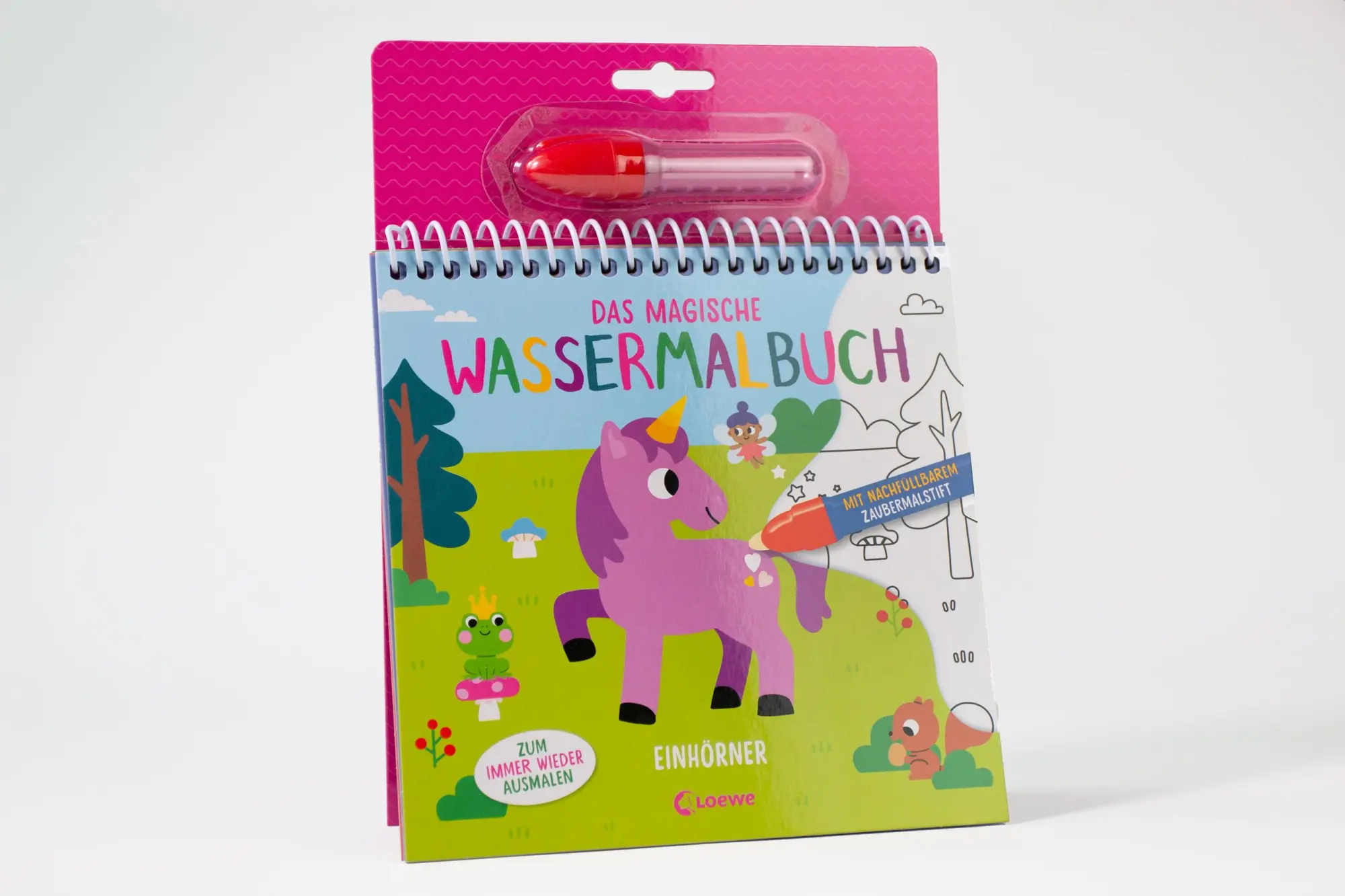 Bild: 9783743219380 | Das magische Wassermalbuch - Einhörner | Svenja Pidde | Taschenbuch