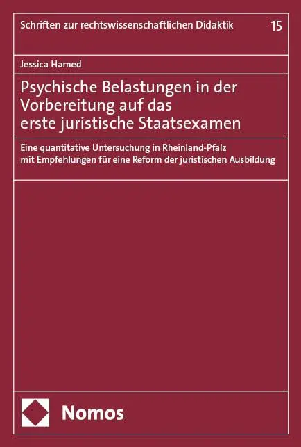 Cover: 9783756019380 | Psychische Belastungen in der Vorbereitung auf das erste...