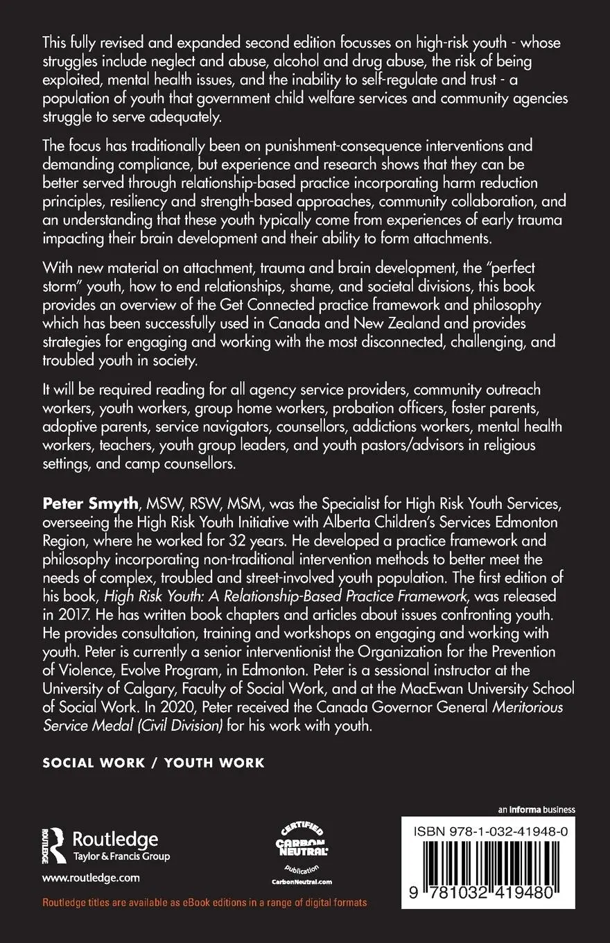 Rückseite: 9781032419480 | Working with High-Risk Youth | A Relationship-Based Practice Framework