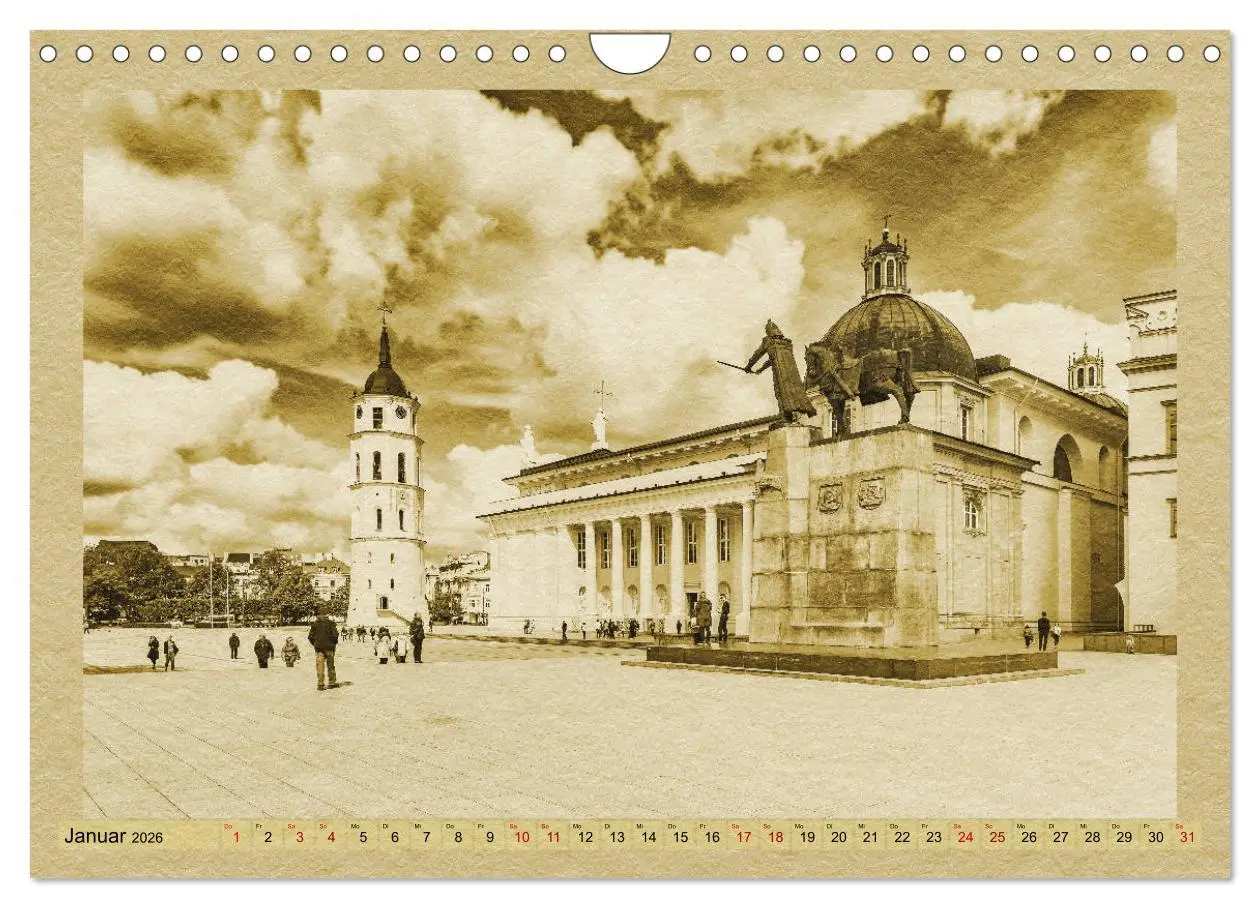 Bild: 9783457889480 | Das Baltikum - Ein Kalender im Zeitungsstil (Wandkalender 2026 DIN...