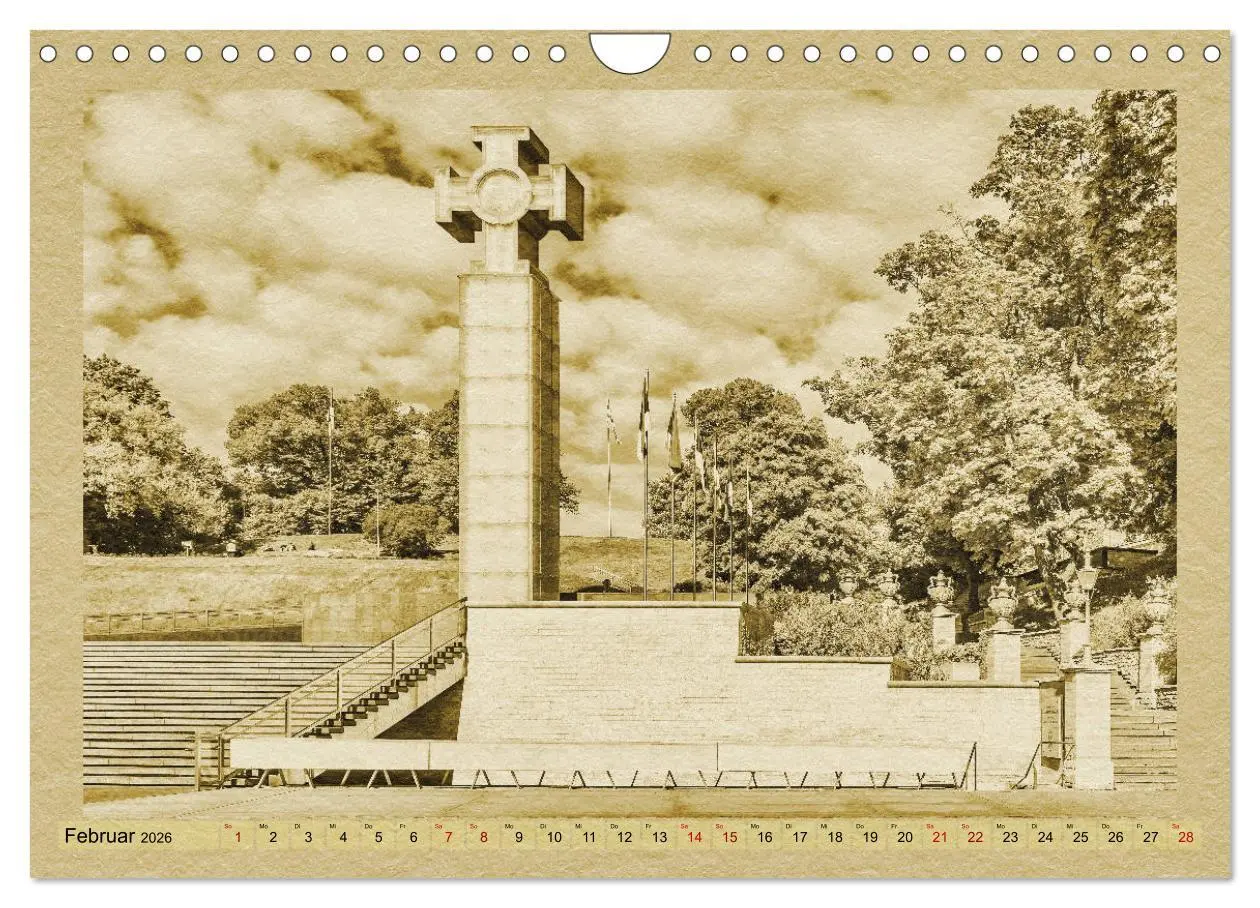 Bild: 9783457889480 | Das Baltikum - Ein Kalender im Zeitungsstil (Wandkalender 2026 DIN...