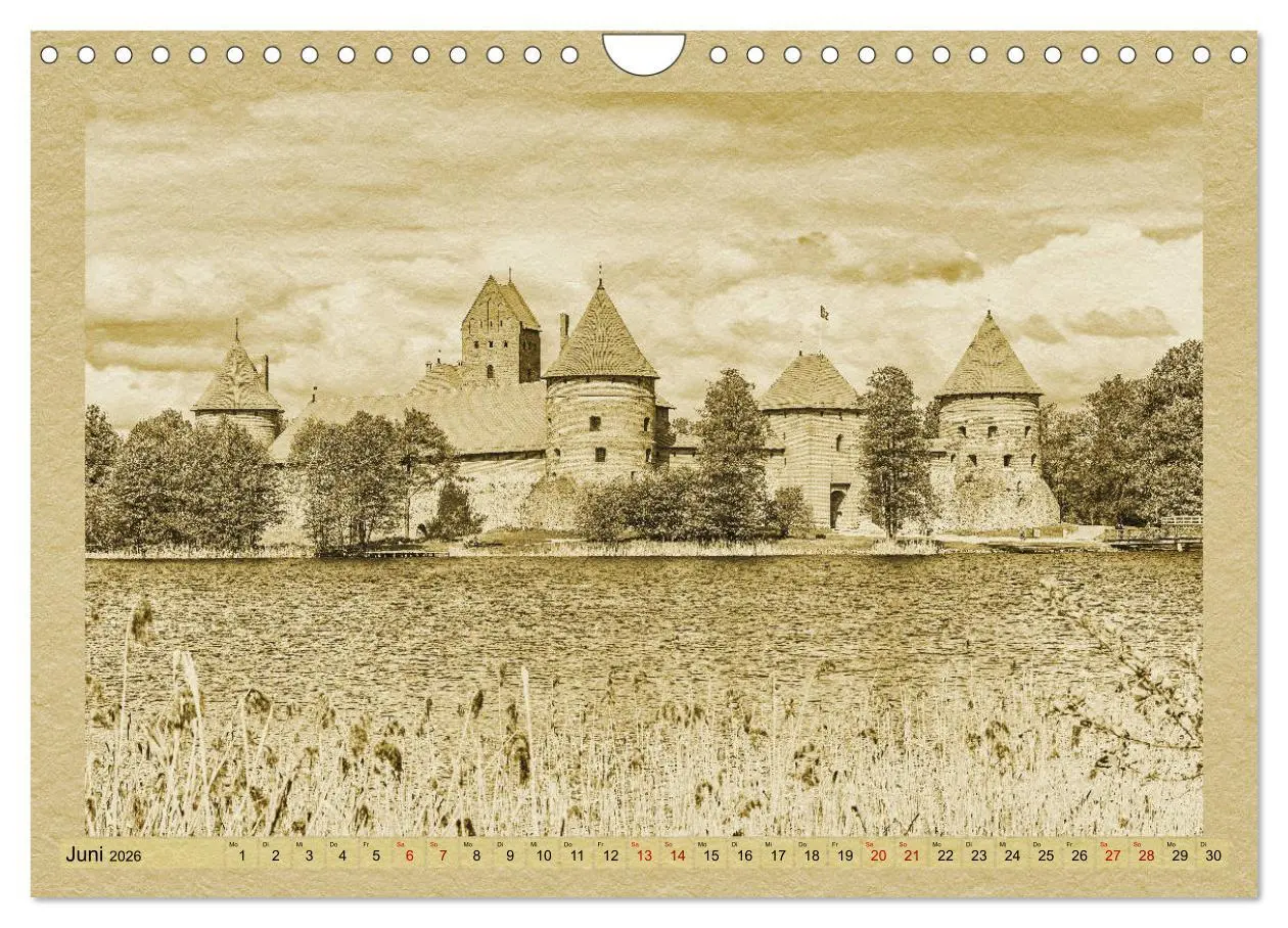Bild: 9783457889480 | Das Baltikum - Ein Kalender im Zeitungsstil (Wandkalender 2026 DIN...