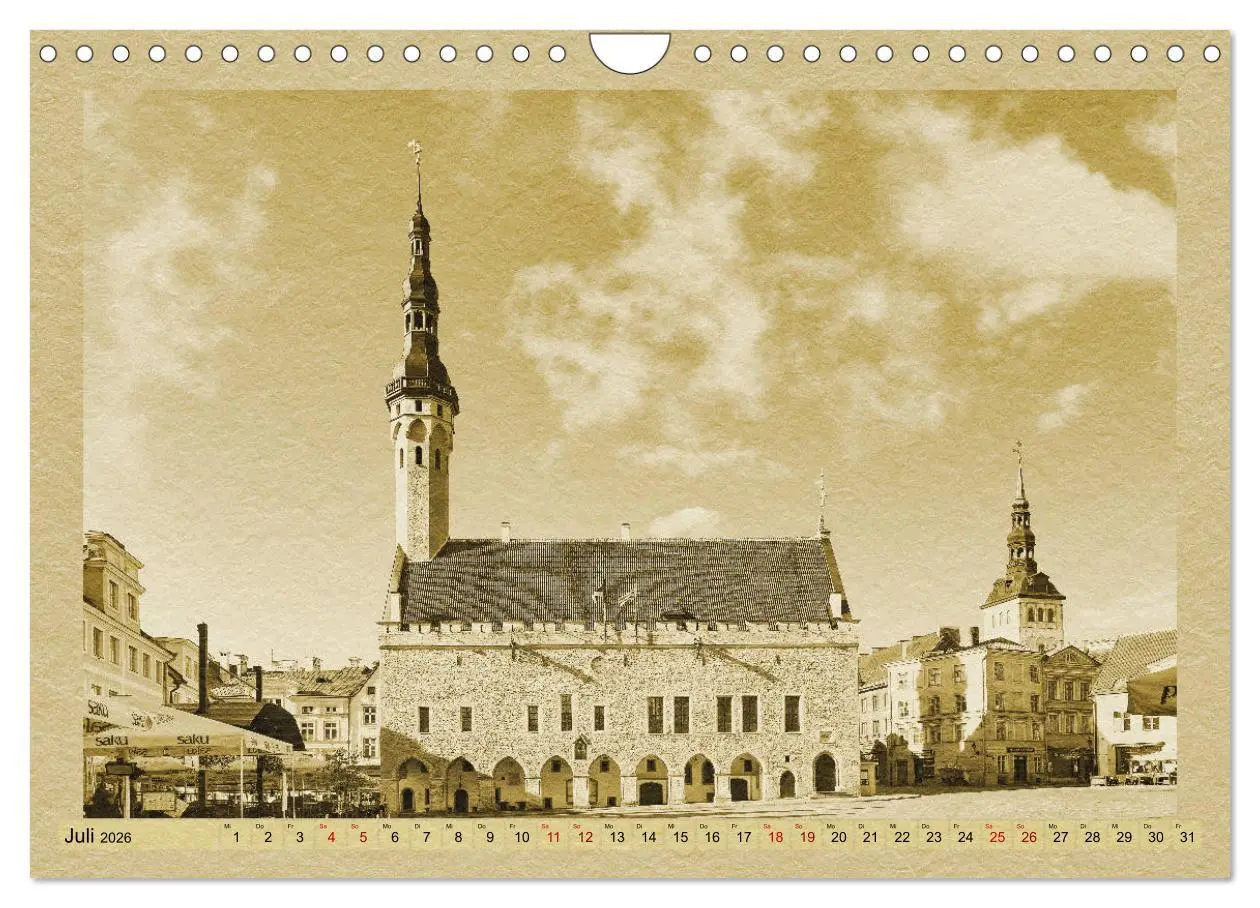 Bild: 9783457889480 | Das Baltikum - Ein Kalender im Zeitungsstil (Wandkalender 2026 DIN...
