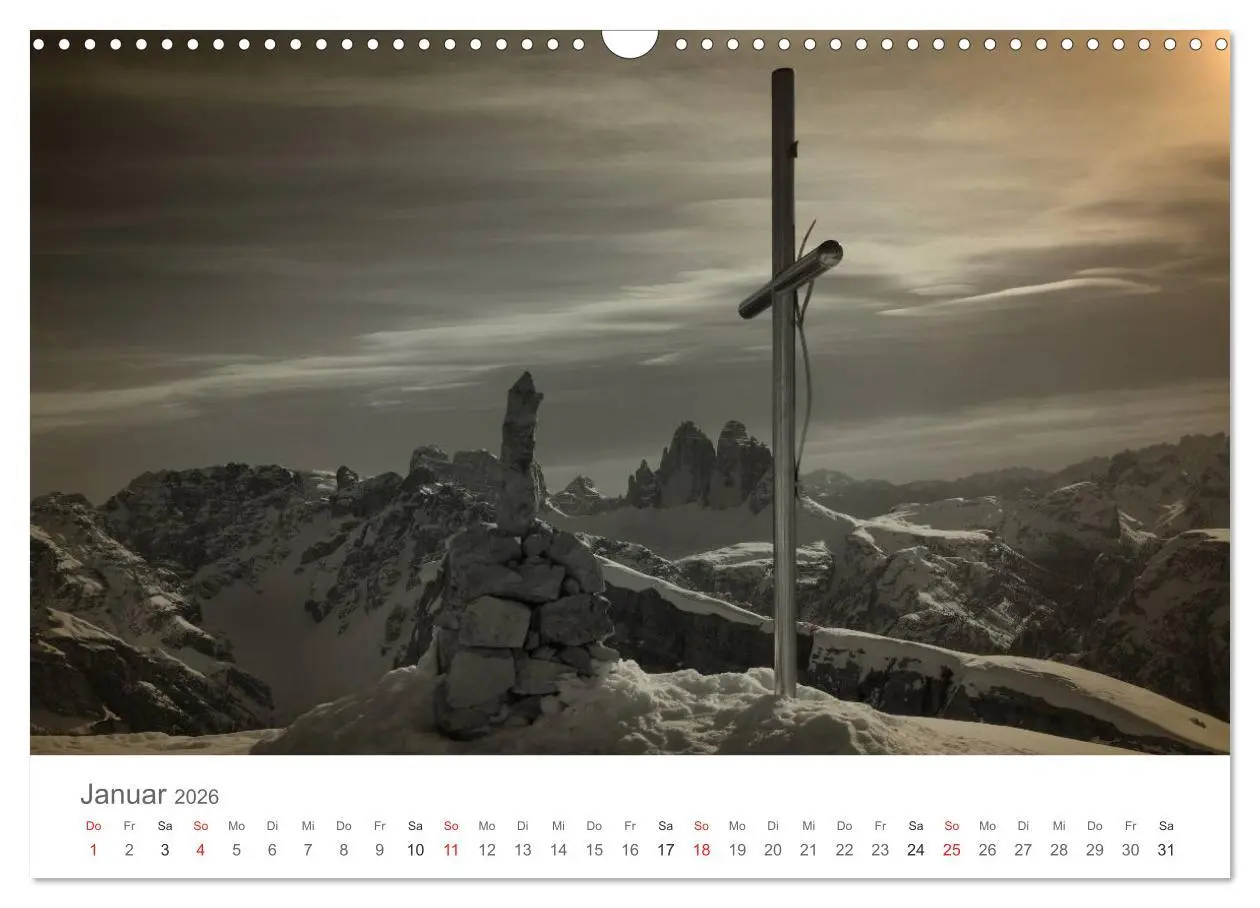 Bild: 9783457959480 | Drei Zinnen - Südtirols Wahrzeichen (Wandkalender 2026 DIN A3...