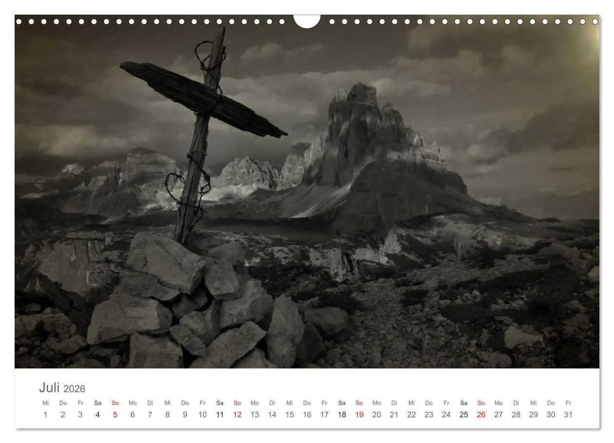 Bild: 9783457959480 | Drei Zinnen - Südtirols Wahrzeichen (Wandkalender 2026 DIN A3...