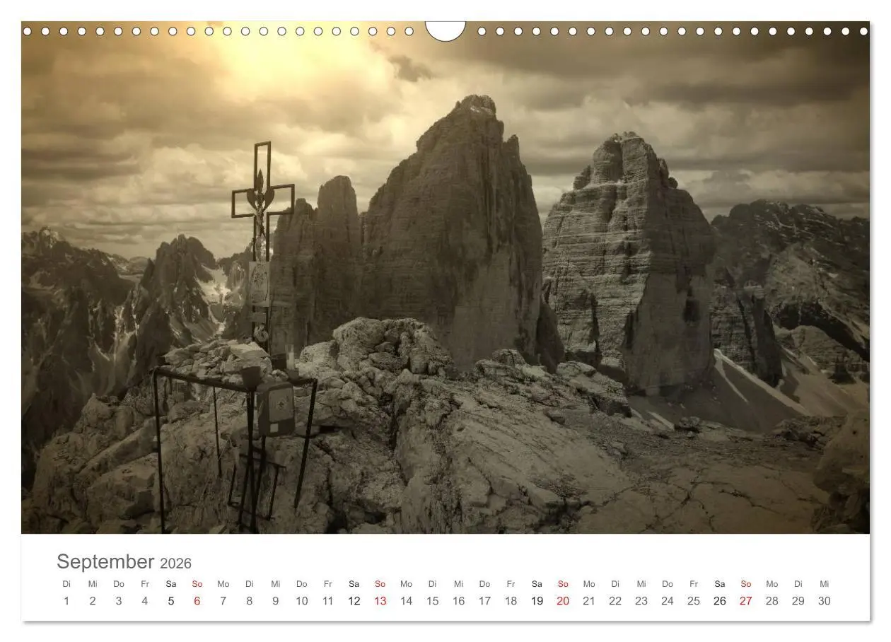 Bild: 9783457959480 | Drei Zinnen - Südtirols Wahrzeichen (Wandkalender 2026 DIN A3...