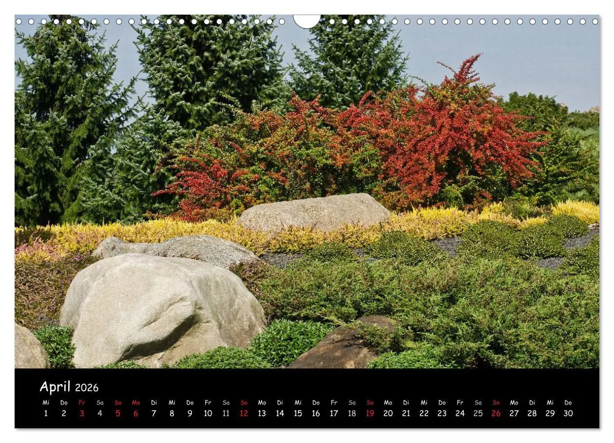 Bild: 9783516119480 | Findlingspark Nochten 2026 (Wandkalender 2026 DIN A3 quer),...