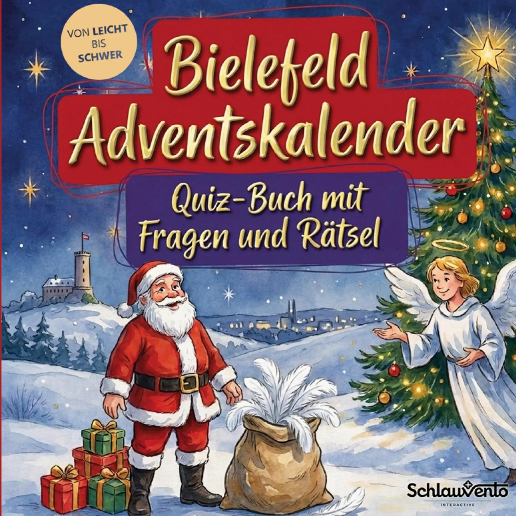 Cover: 9783693199480 | Bielefeld-Adventskalender: Quiz-Buch mit Fragen und Rätsel | Buch